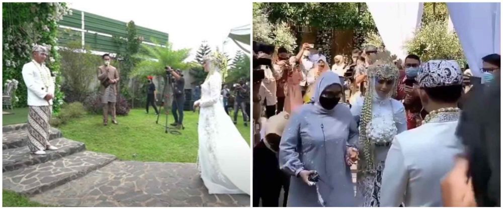 Usung adat Sunda, ini 6 beda gaya pernikahan Rizki dan Ridho D'Academy