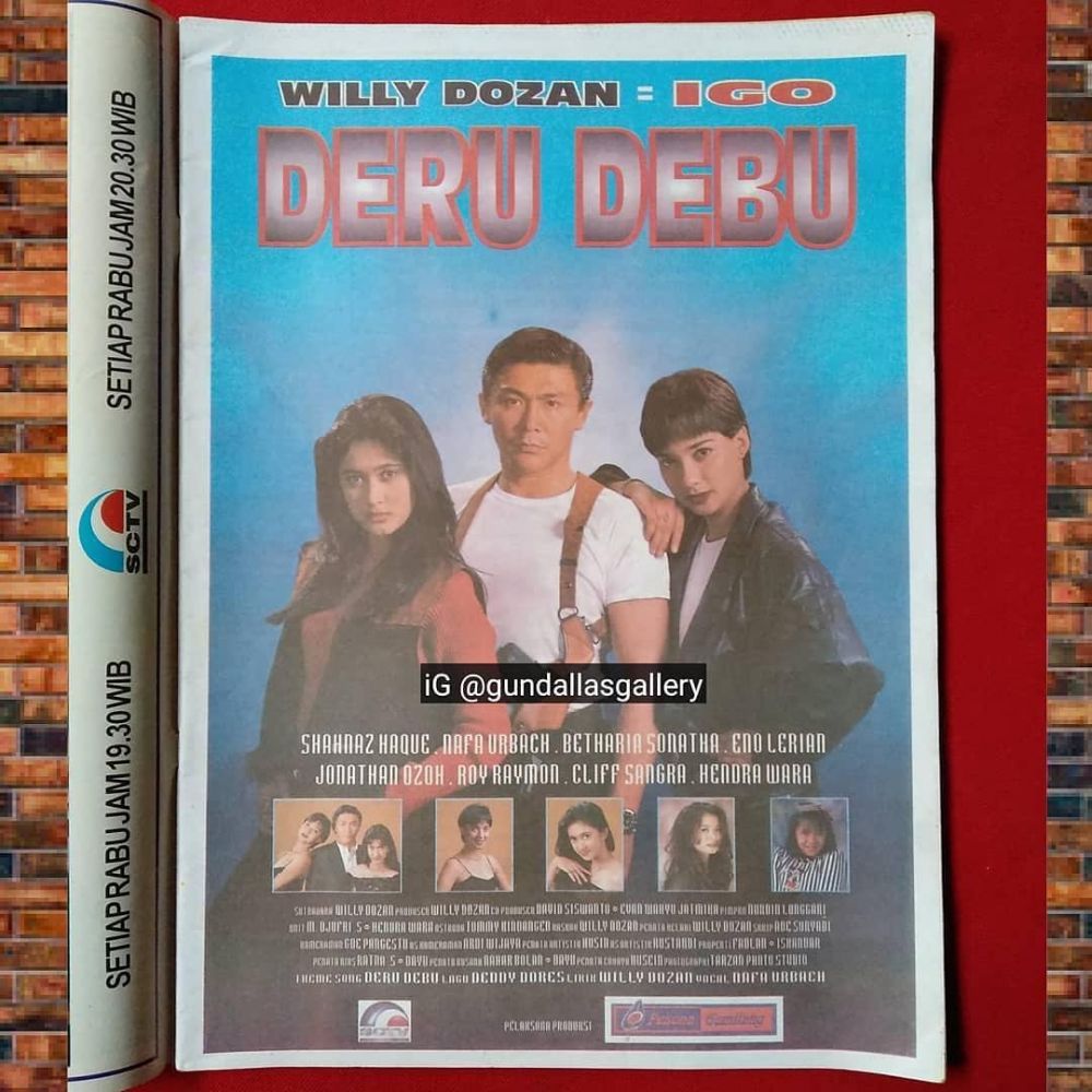 8 Potret lawas Willy Dozan di cover majalah, gaya rambutnya konsisten