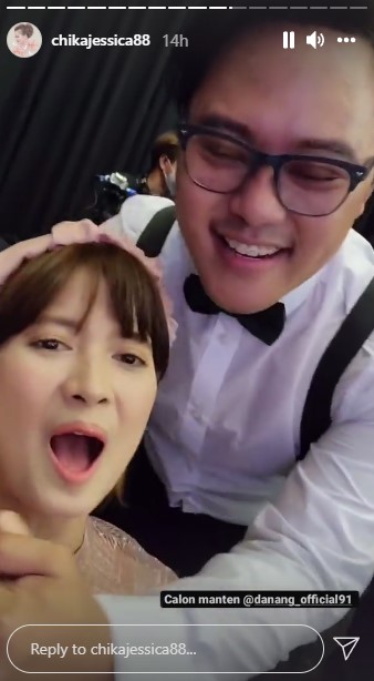 9 Gaya seleb di pernikahan Ridho D'Academy, tampil elegan dan menawan