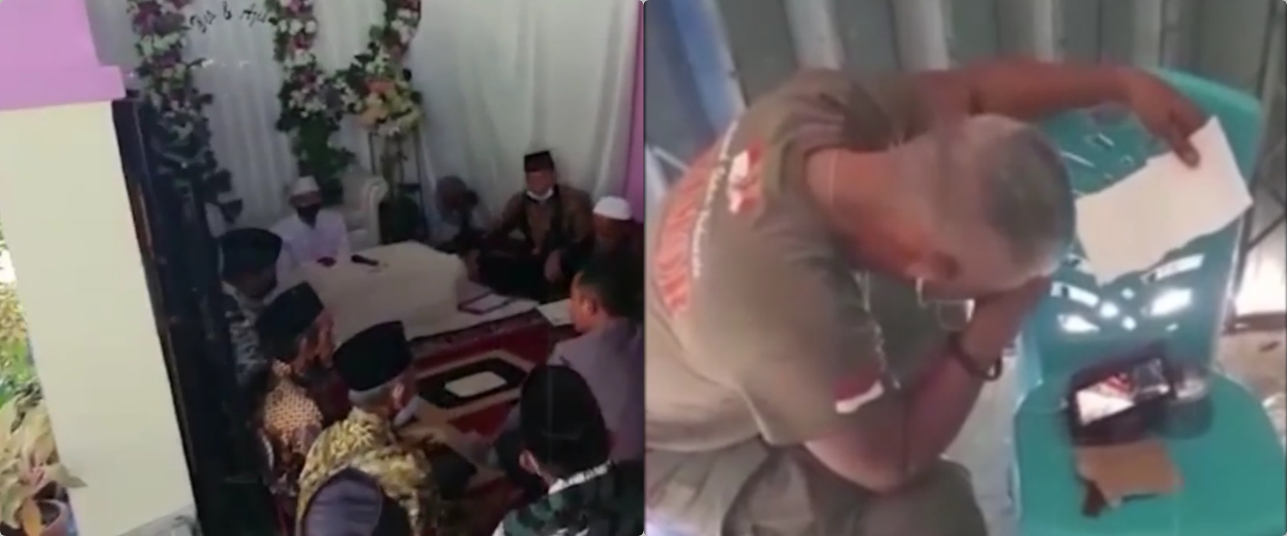 Momen pilu anggota Brimob bertugas di Papua nikahkan anak via virtual