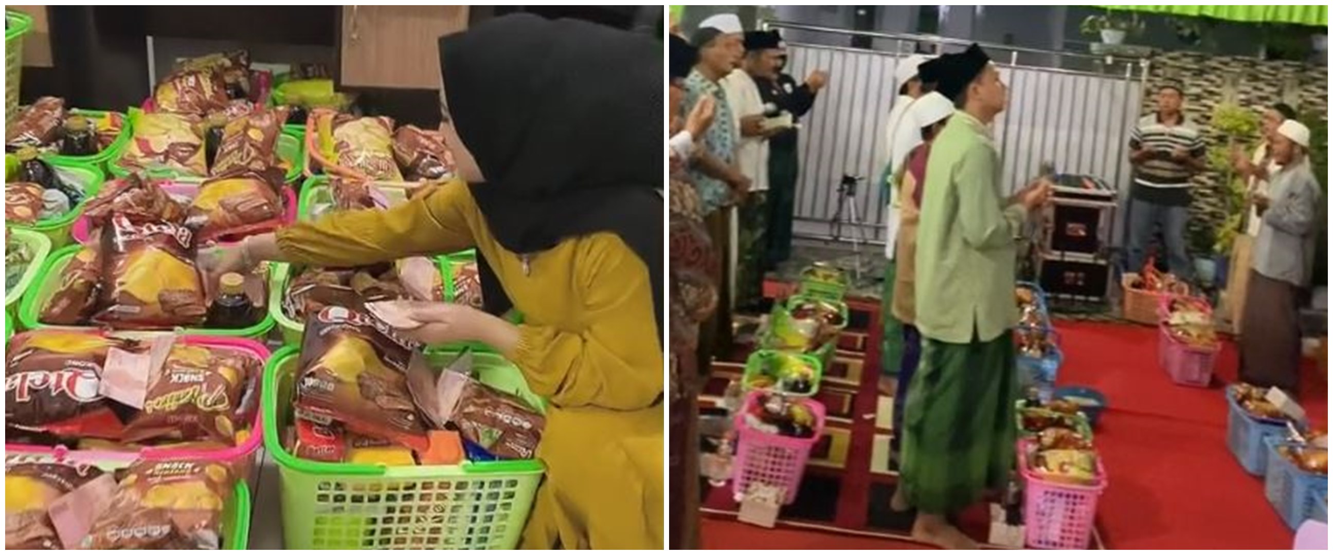 Viral aksi pengusaha bagi bingkisan Maulid Nabi, isinya bikin melongo