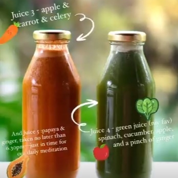 9 Makanan dan minuman ini jadi rahasia tubuh sehat Raline Shah