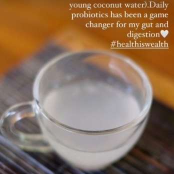 9 Makanan dan minuman ini jadi rahasia tubuh sehat Raline Shah