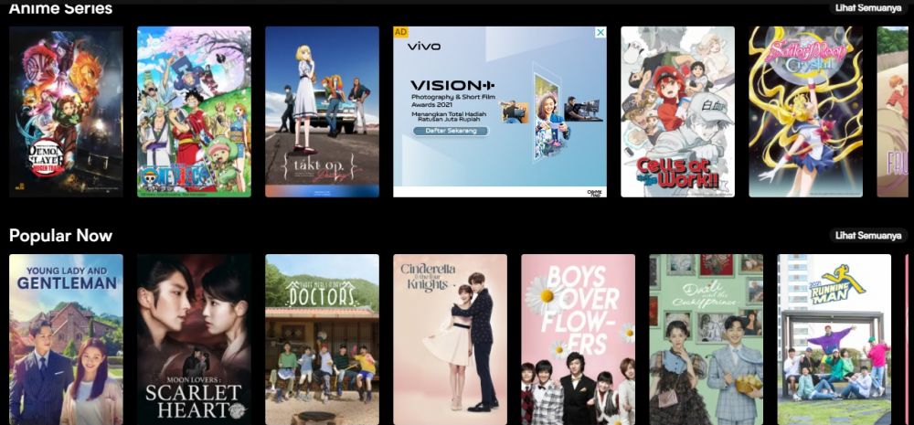 Selain Netflix, ini 9 situs nonton film streaming legal 