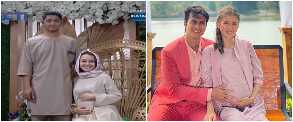 Sama-sama hamil di sinetron, ini 7 beda gaya Amanda Manopo & Zoe Abbas