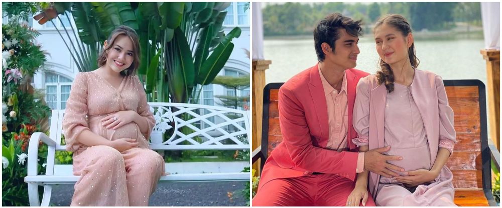 Sama-sama hamil di sinetron, ini 7 beda gaya Amanda Manopo & Zoe Abbas