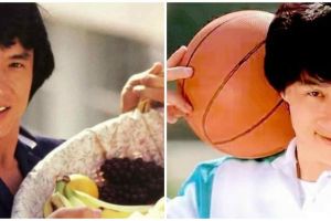 9 Potret masa muda Jackie Chan, gaya rambut poni bikin memesona