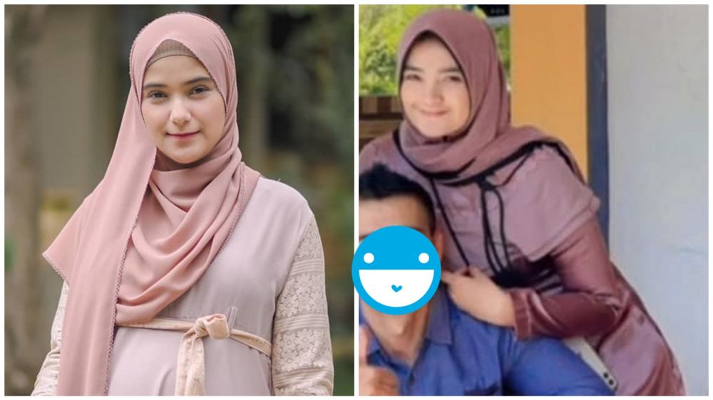 Disebut mirip, ini 7 adu gaya hijab Nadya Mustika dan istri Ridho DA