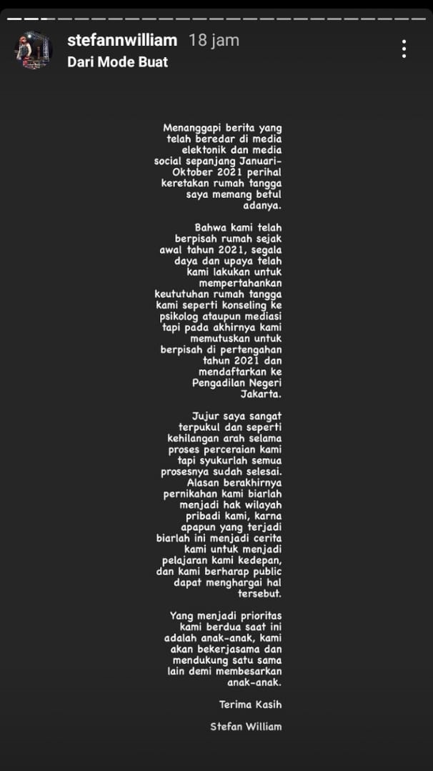 7 Fakta perceraian Celine Evangelista, bukan karena orang ketiga