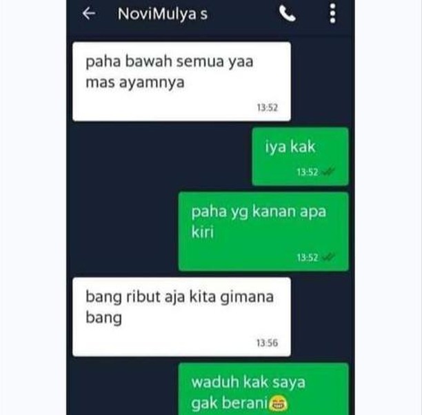 13 Chat absurd pelanggan ojek online ini bikin driver pusing sendiri