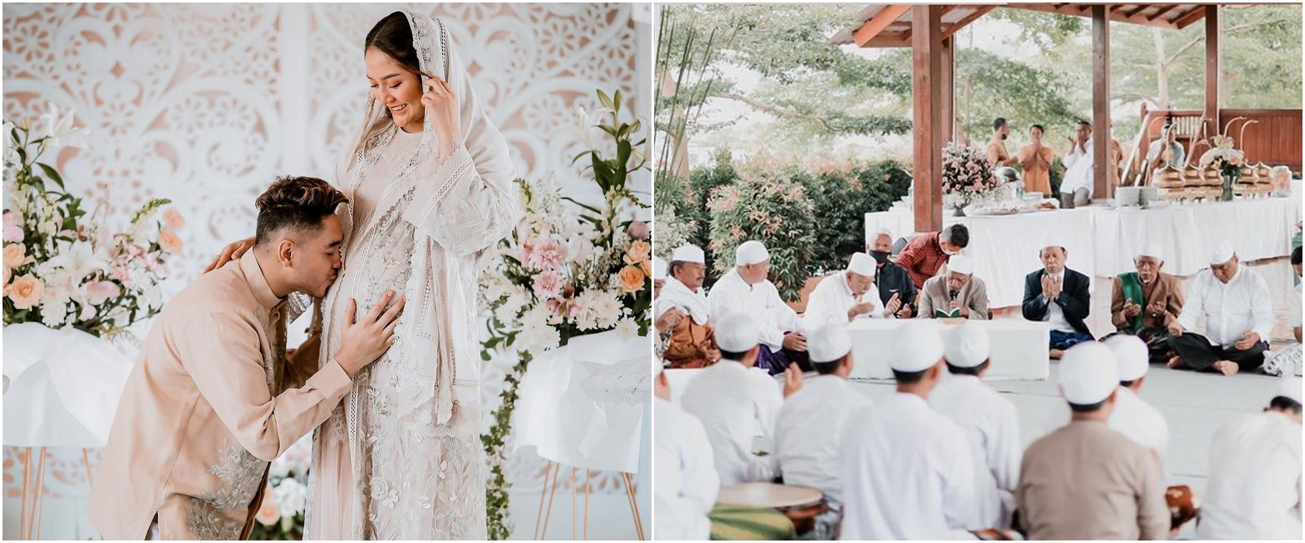 9 Momen tasyakuran 4 bulan kehamilan Siti Badriah, penuh haru bahagia