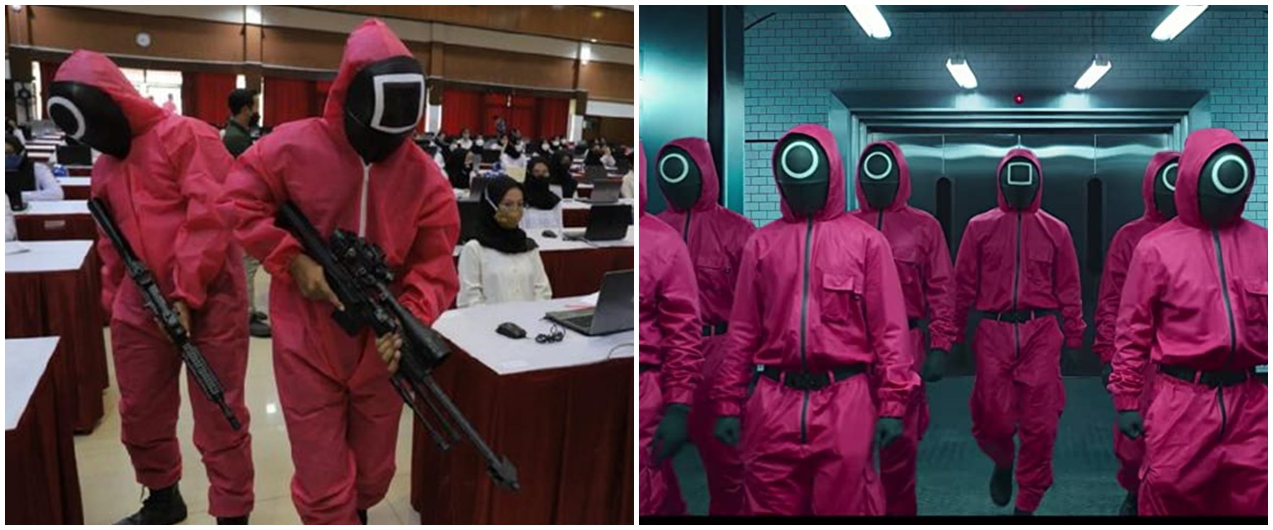 Heboh panitia seleksi CPNS berkostum Squid Game, bikin makin deg-degan