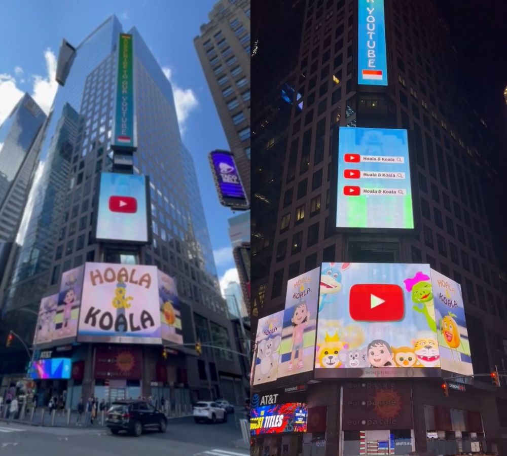 3 Fakta Hoala & Koala, animasi 3D Indonesia mejeng di billboard dunia
