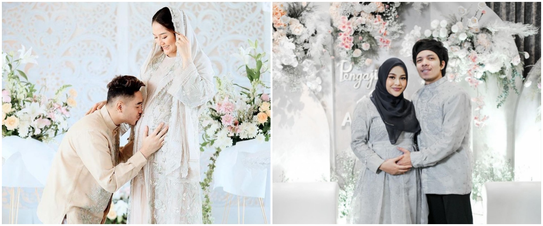 Indah bagai taman bunga, intip dekorasi tasyakuran 4 bulanan 9 seleb