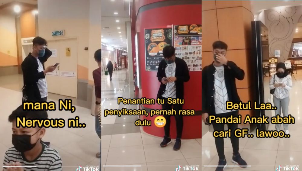 Pria ini ditemani satu keluarga saat kencan pertama, auto salting