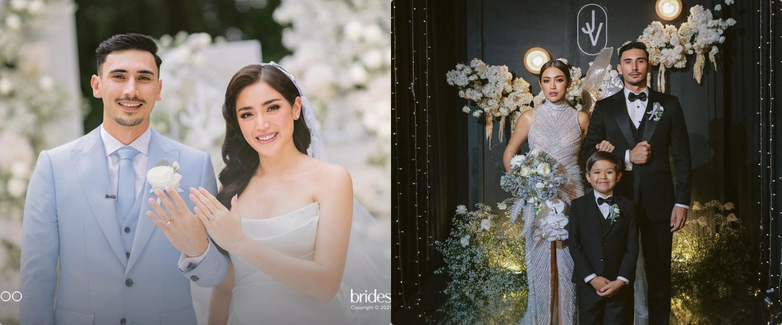 Pesan manis El Barack di pernikahan Jessica Iskandar & Vincent Verhaag