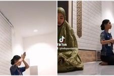 Viral video dua wanita beda keyakinan ibadah bareng, bikin salut
