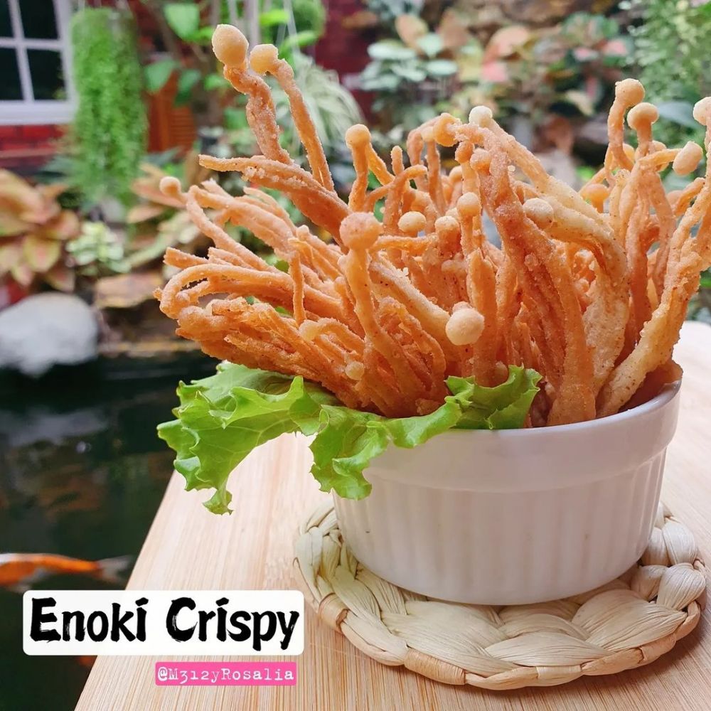 9 Resep kreasi jamur goreng, cocok jadi lauk sehari-hari