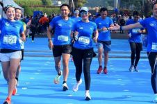 Pengalaman pertama Najwa Shihab ikut lari 10 Km, sempat deg-degan