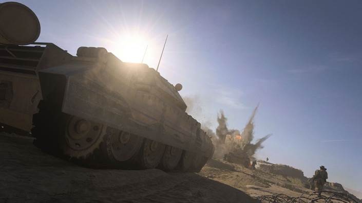 Uji coba realistis grafik, game ini libatkan dua jurnalis foto perang
