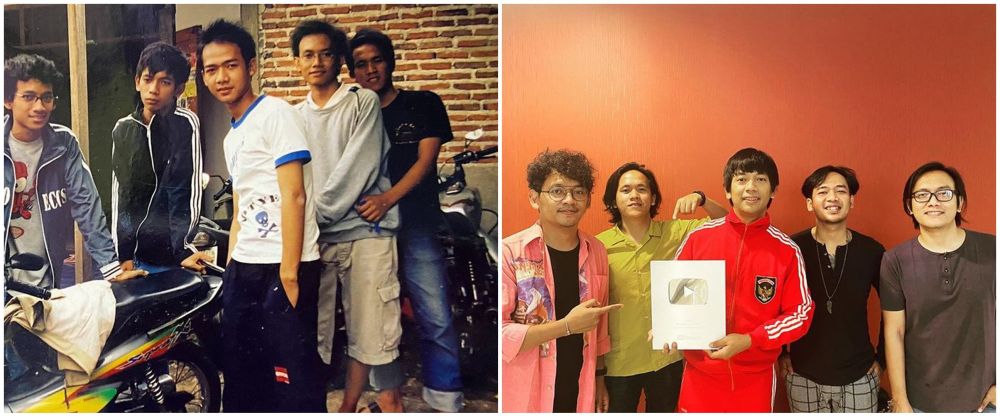 7 Potret dulu dan kini Rian D'Masiv, konsisten dengan gaya rambut poni