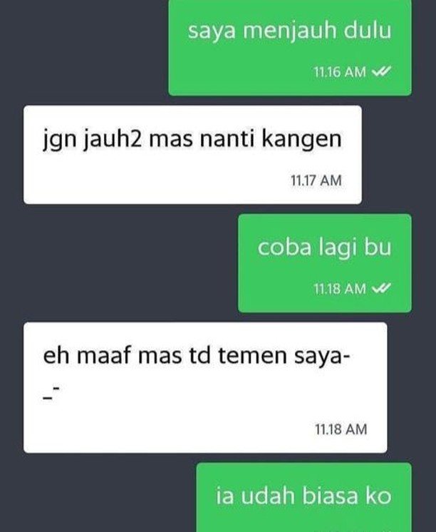 11 Chat lucu pelanggan ojek online salah kirim, bikin driver baper