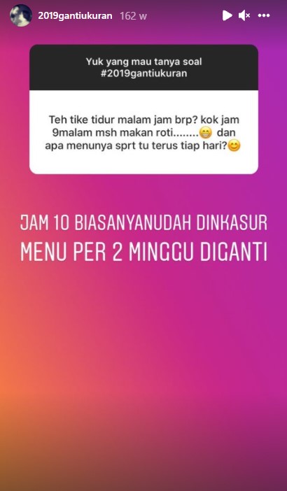 Bobot turun 30 kg, begini 9 pola makan Tike Priatnakusumah saat diet