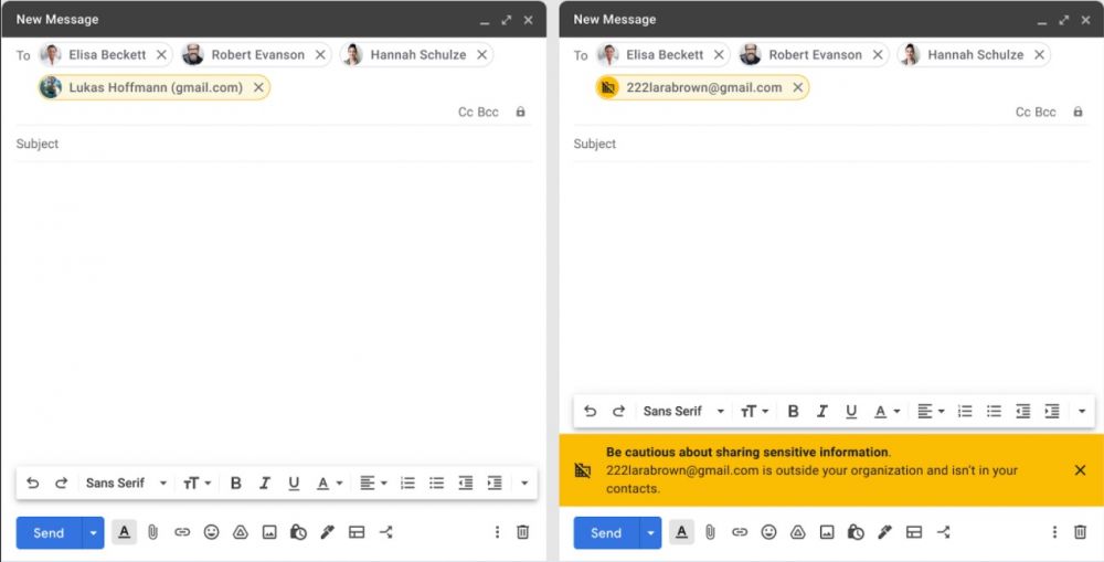 Gmail permudah pengiriman email, bisa cegah kebocoran data pengguna