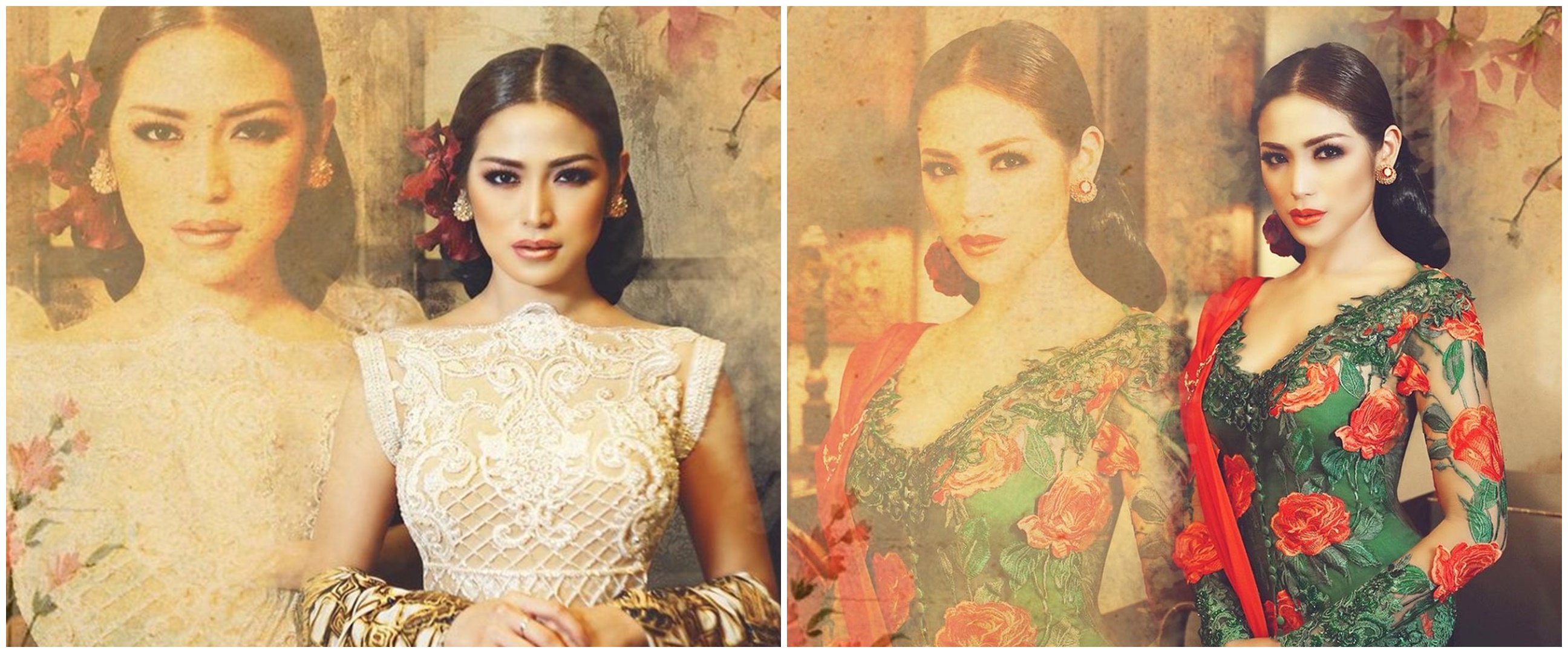 5 Potret kebaya karya Anne Avantie yang batal dipakai Jessica Iskandar
