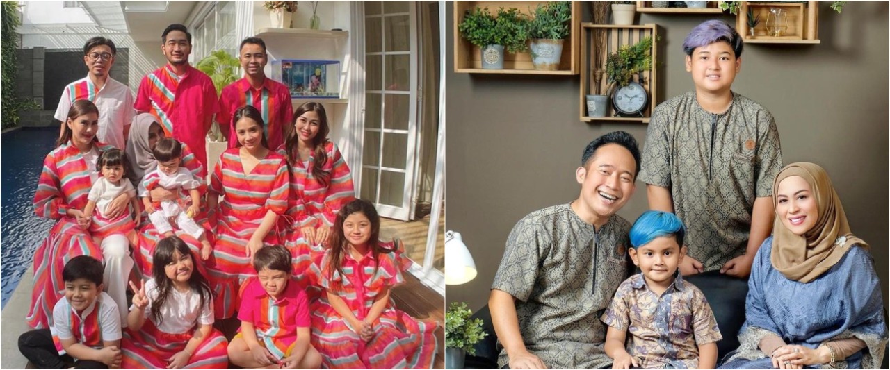 7 Potret kebersamaan host Dahsyat bareng keluarga, Raffi Ahmad kompak