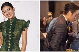 Shenina Cinnamon ngobrol bareng aktor Squid Game, warganet salfok