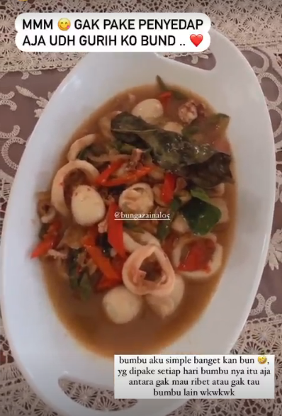 11 Menu rumahan untuk keluarga ala Bunga Zainal, bikin nelen ludah
