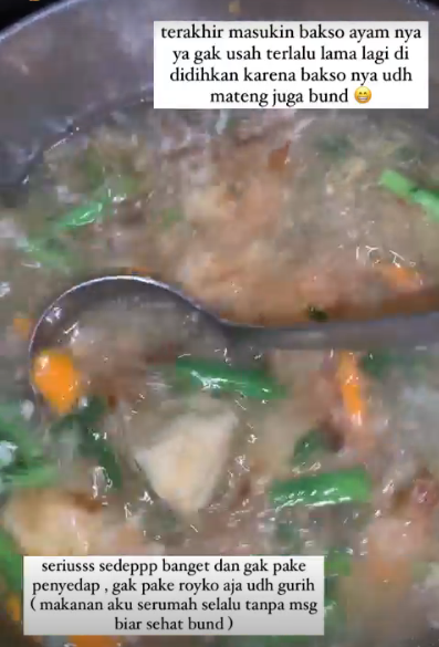 11 Menu rumahan untuk keluarga ala Bunga Zainal, bikin nelen ludah