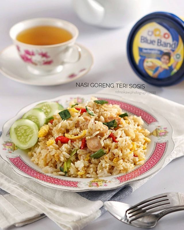11 Resep kreasi nasi goreng teri, gurih dan bikin nagih