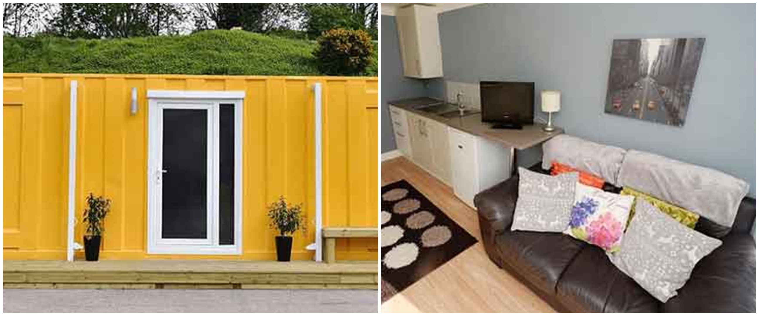 Warga ini ubah kontainer jadi rumah bagi tunawisma, ini 5 potretnya