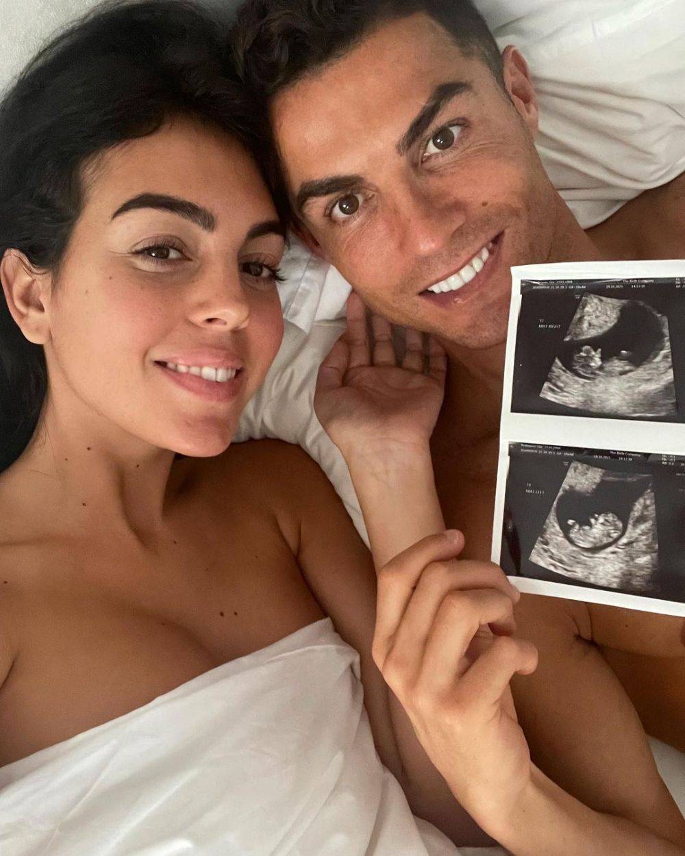 Cristiano Ronaldo umumkan Georgina Rodriguez hamil anak kembar