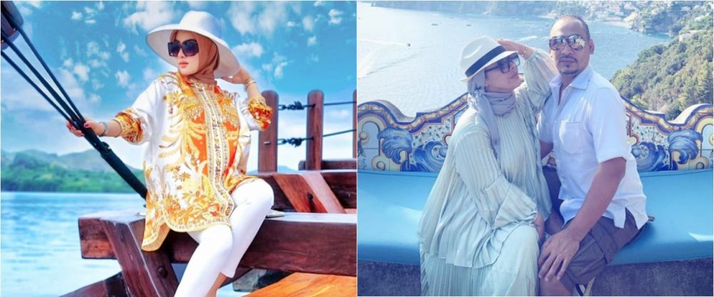 Cantik berhijab, ini 7 beda gaya Syahrini dan Aisyahrani