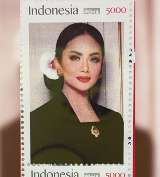 Krisdayanti dibuatkan prangko oleh Pos Indonesia, ini penampakannya