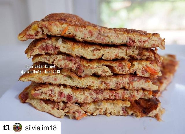 11 Resep menu sarapan berbahan kornet, praktis dan mengenyangkan