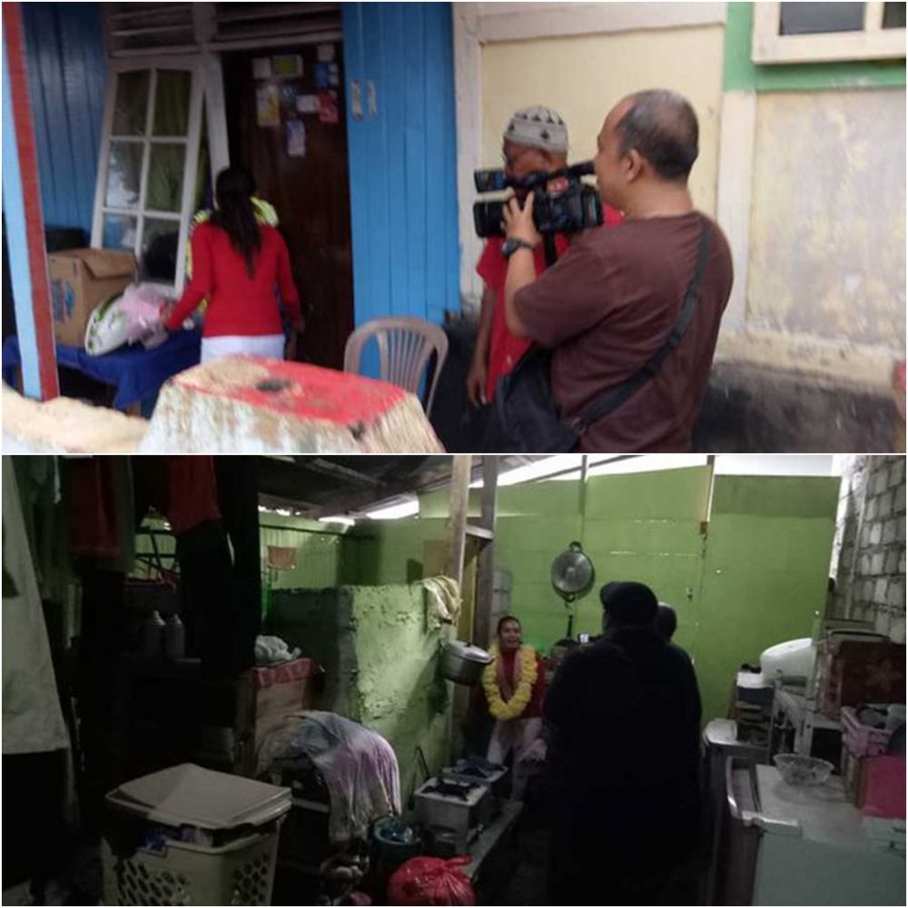 Rumah 9 jebolan LIDA di kampung halaman, milik Meli berdinding bambu