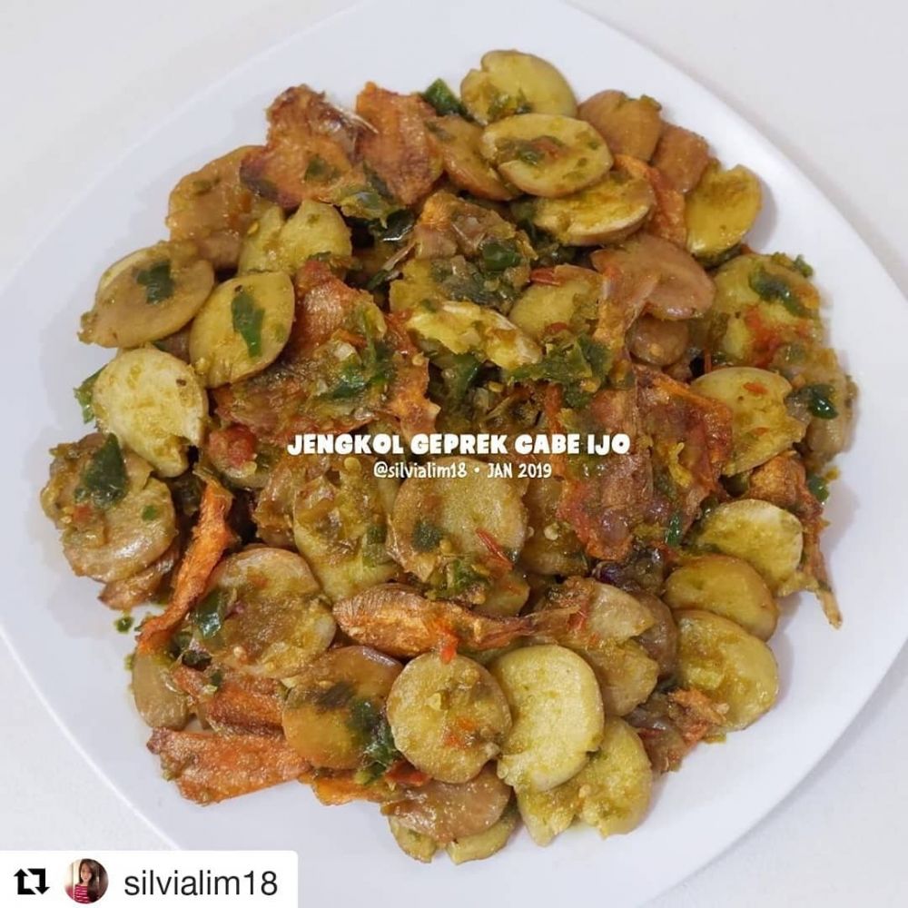 11 Resep kreasi jengkol cabai hijau, lezat, antibau, dan bikin nagih