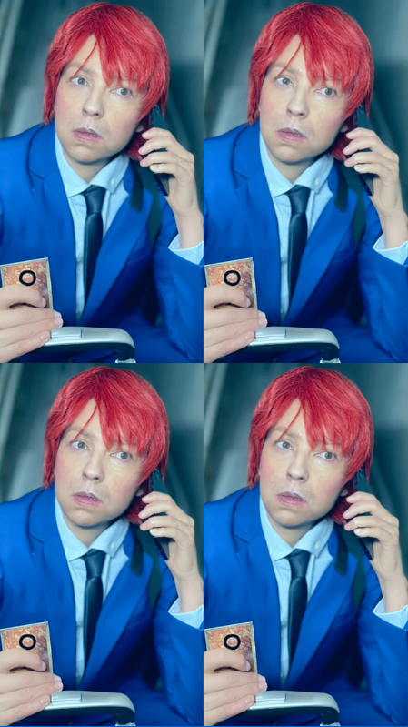 9 Potret Thalia 'Marimar' tiru gaya Seong Gi-hun Squid Game, mirip pol