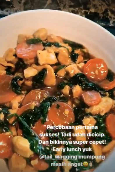 9 Inspirasi masakan rumahan Sharena Delon, simpel pakai bahan sehat