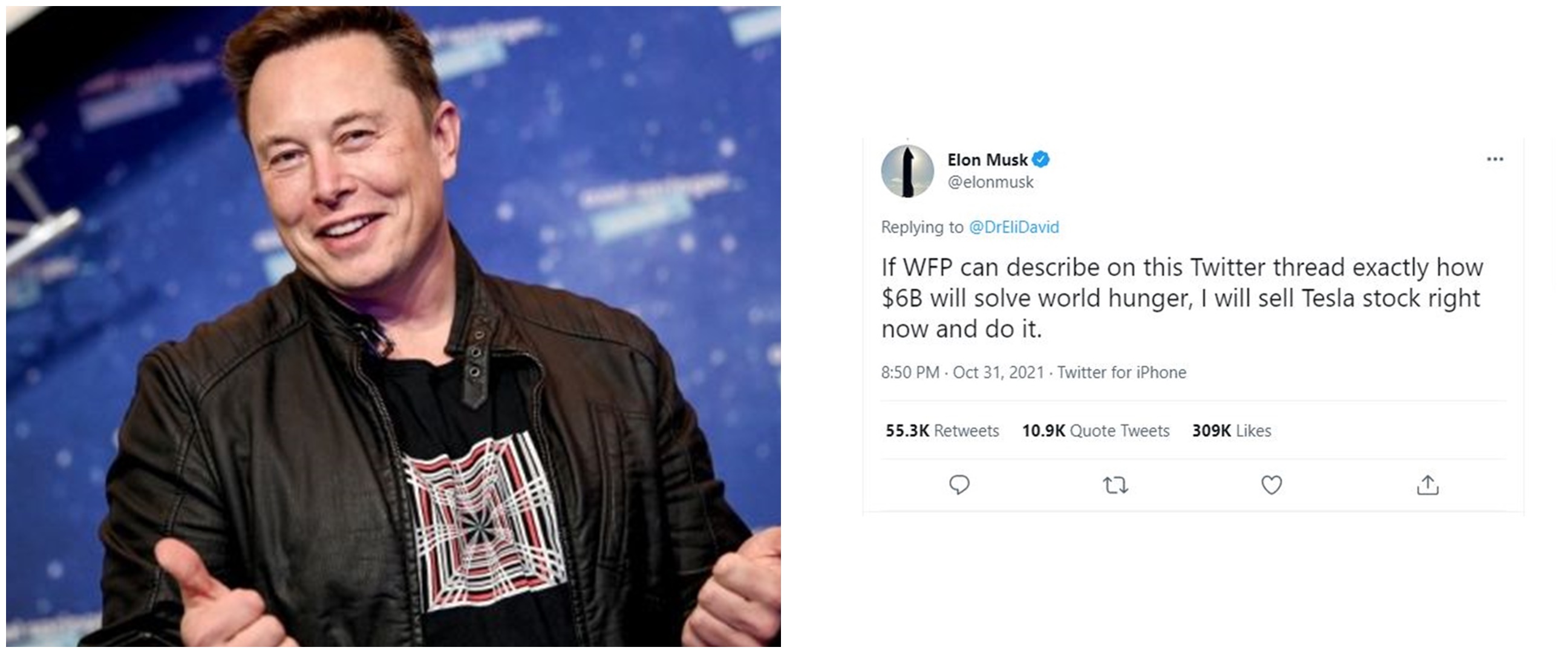 Demi atasi kelaparan dunia, Elon Musk siap alirkan dana Rp 85 triliun