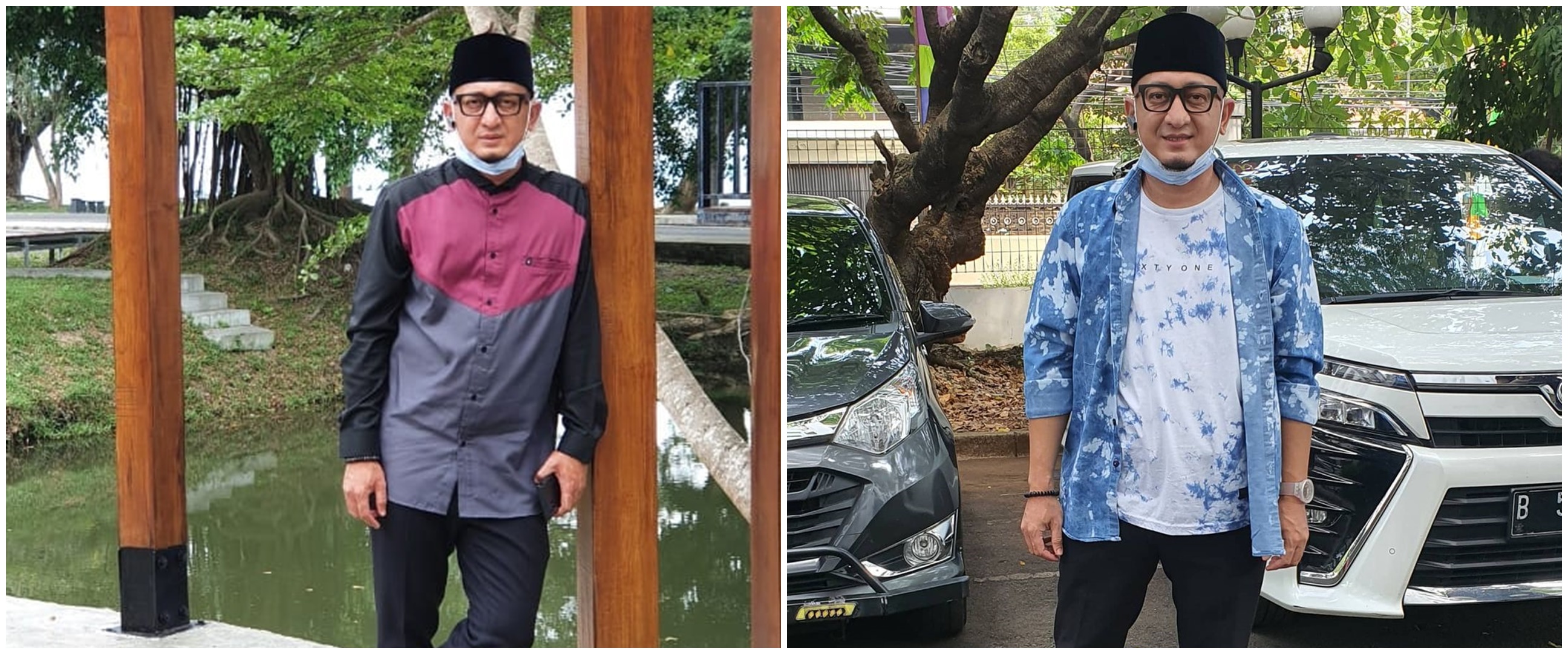 Rombongan Ustaz Zacky Mirza kecelakaan, mobil tergelincir dan terbalik