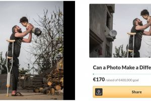 Foto ayah dan anak disabilitas menang SIPA 2021, kisahnya penuh haru