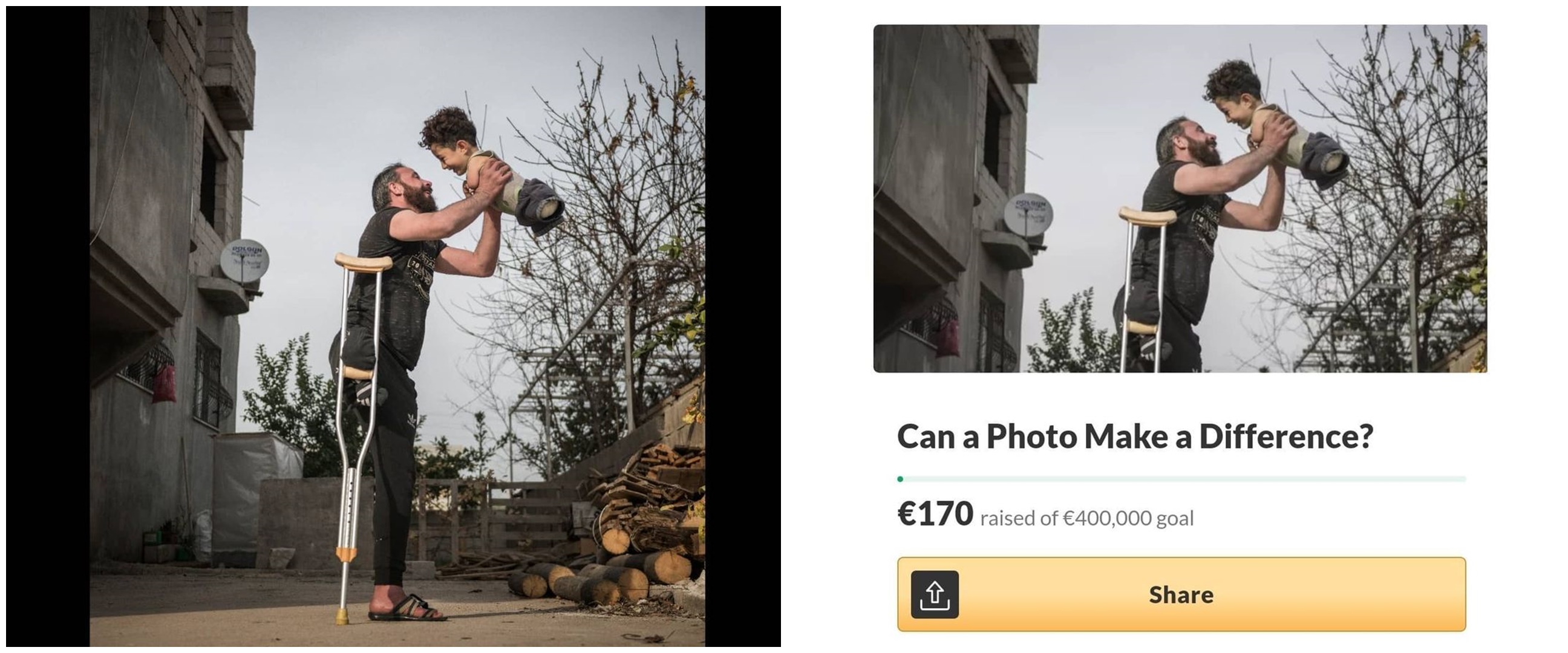 Foto ayah dan anak disabilitas menang SIPA 2021, kisahnya penuh haru