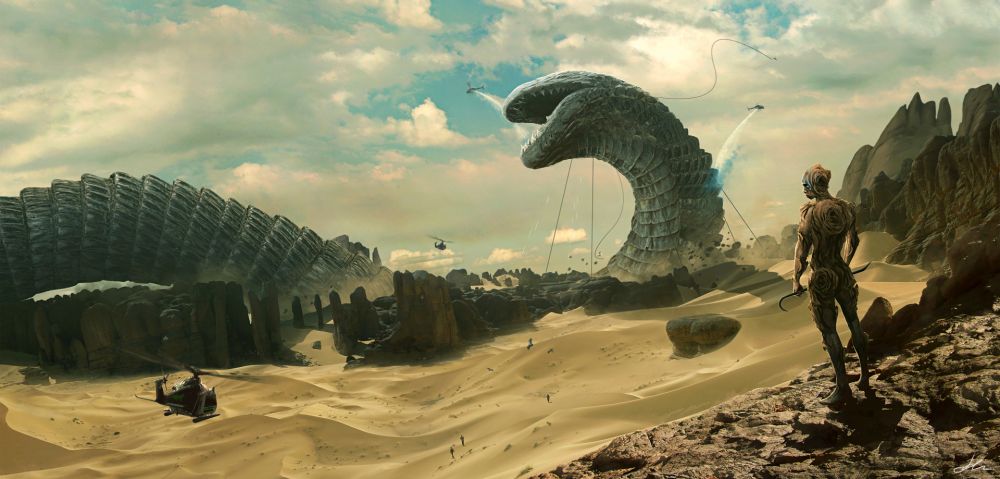 9 Fakta unik Shai-Hulud, cacing pasir raksasa mematikan di film Dune