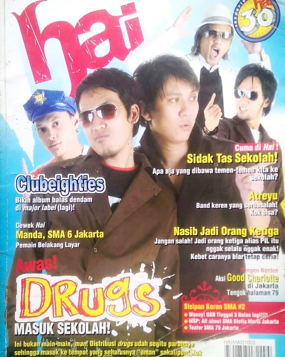 9 Potret lawas personel Clubeighties, gayanya nyentrik abis