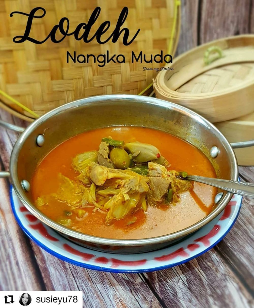 9 Resep kreasi lodeh nangka, gurih, sederhana, dan istimewa